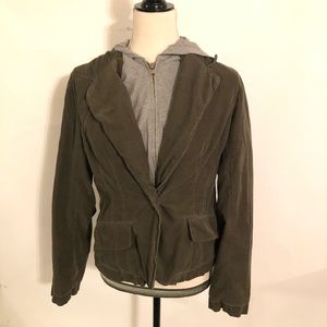 Stamp 10 Corduroy Hooded Jacket Size 12